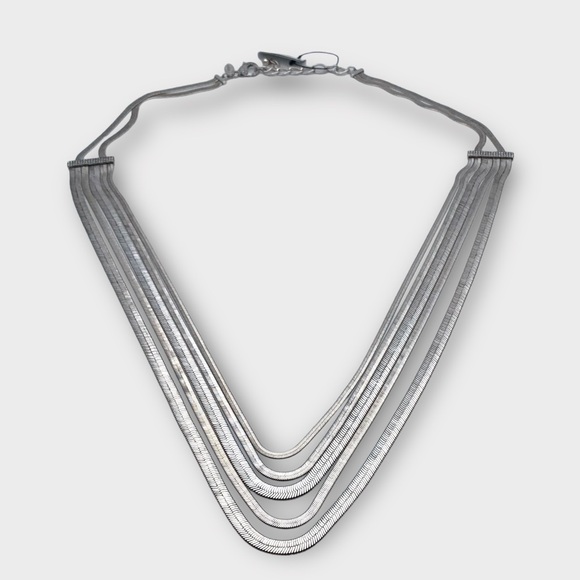 Chico’s Silver Long Multi-Strand
Necklace - Picture 7 of 9